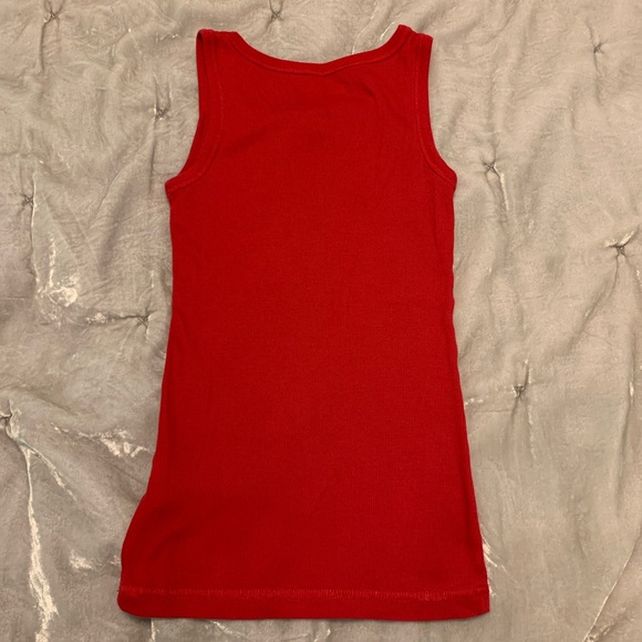 Girls Red Tank Top - Picture 2 of 2